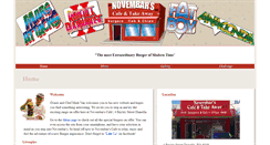 Desktop Screenshot of novembars.com